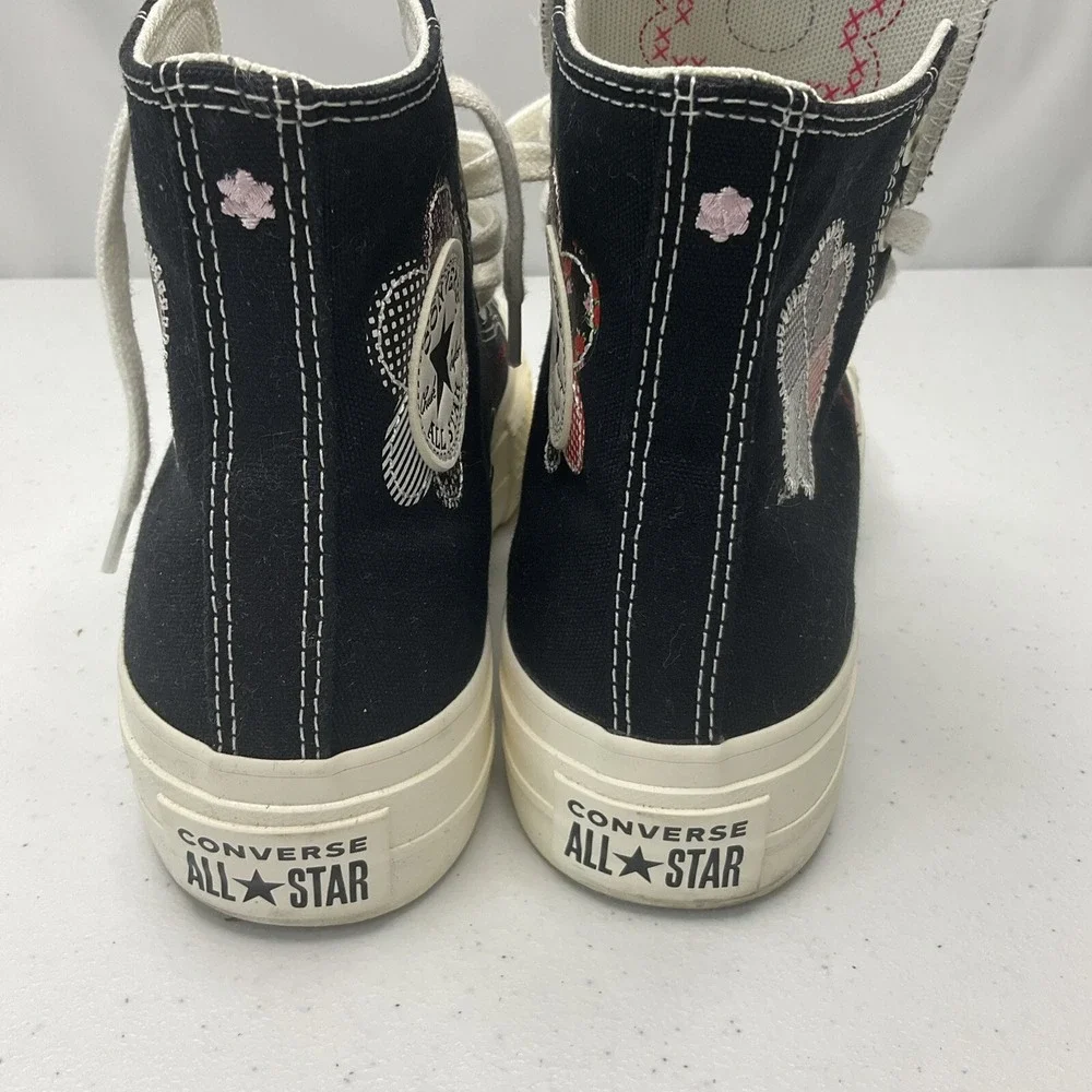 Converse Chuck Taylor‎ All Star Lift Hi Platform Shoes Black A05194C Women Sz 6